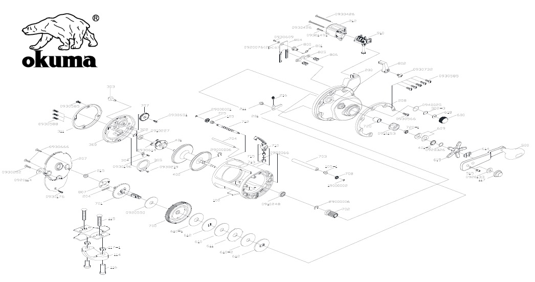 Schematic Okuma Reel Parts Diagram Reel Okuma Schematics – Ecosdeltorbes